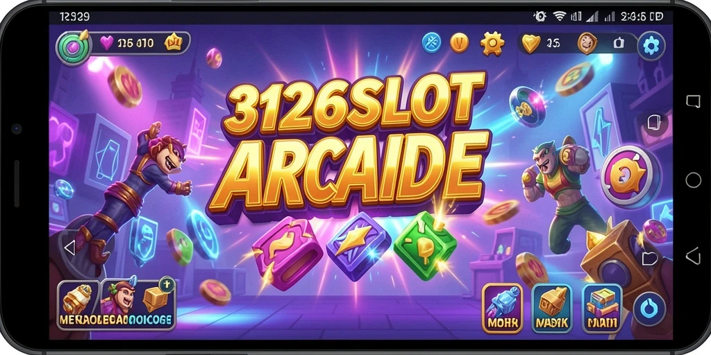 Tampilan gameplay 3126SLOT yang menarik dan penuh warna.