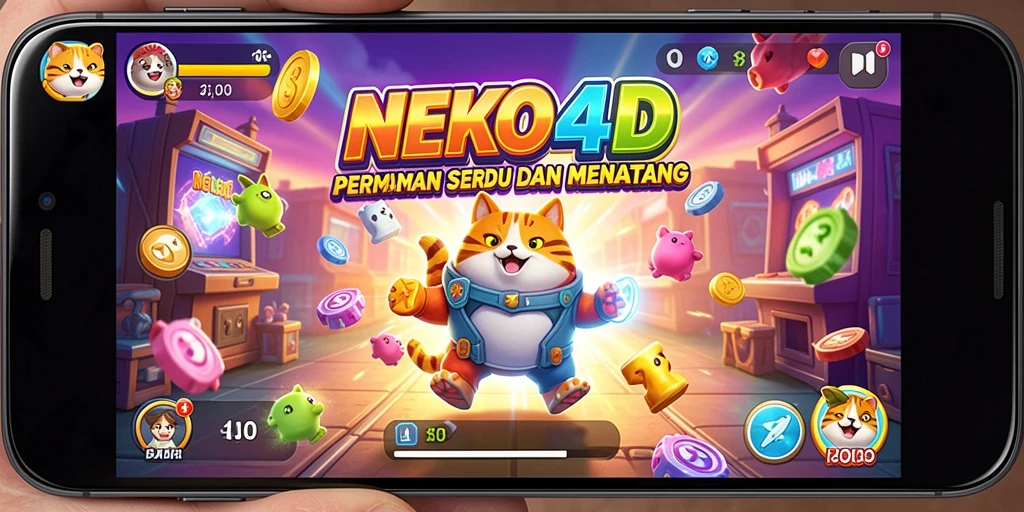 Tampilan menarik gameplay seru NEKO4D dalam kategori Arcade.