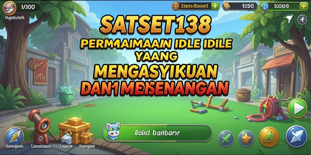 Tangkapan layar utama SATSET138 menampilkan gameplay yang santai dan menyenangkan.