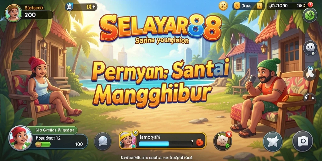 Tampilan gameplay menyenangkan dan menarik dari SELAYAR88.