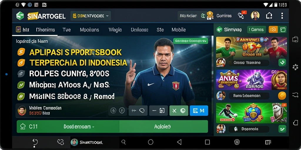 Tampilan gameplay SINARTOGEL yang menarik saat bertaruh.