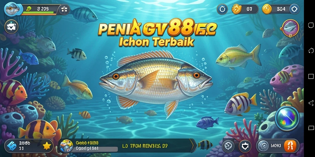 Tangkapan ikan spektakuler di gameplay SLOT88.